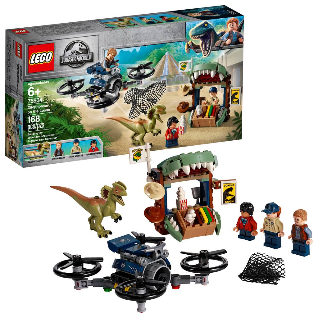 Buy The Lego Jurassic World Dilophosaurus On The Loose At Michaels Buy The Lego Jurassic World Dilophosaurus On The Loose At Michaels